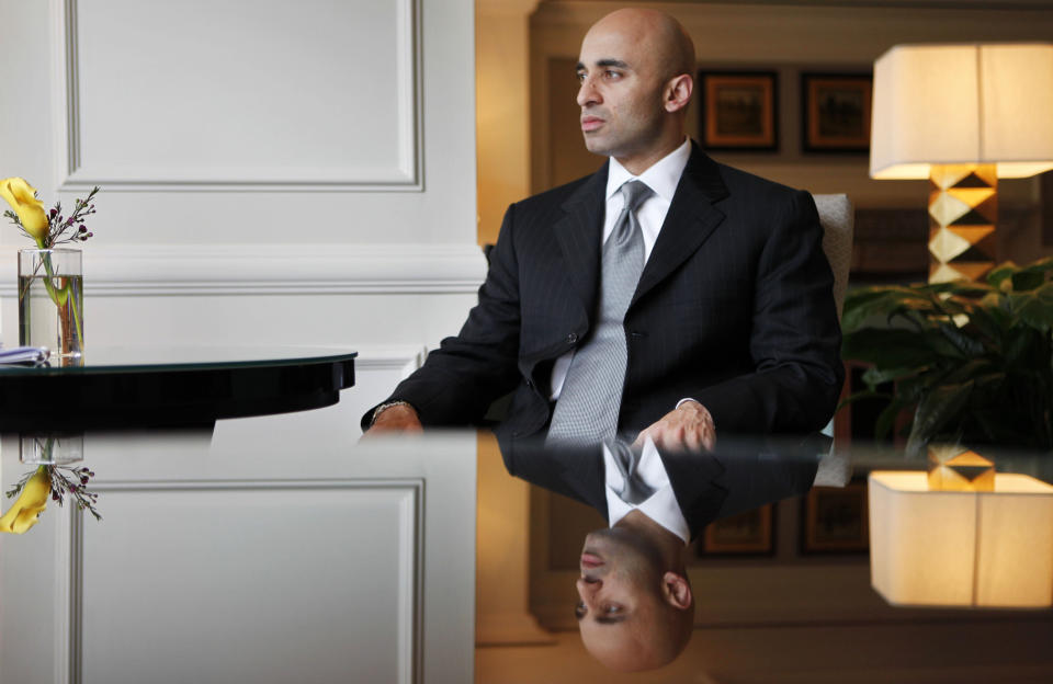 UAE Ambassador to the U.S. Yousef Al Otaiba, pictured in 2009, is expected to play on Americans&rsquo; anxieties about Tehran and his country's positive reputation in Washington to win support for the $23 billion weapons sale to the Emirates. (Photo: ASSOCIATED PRESS)