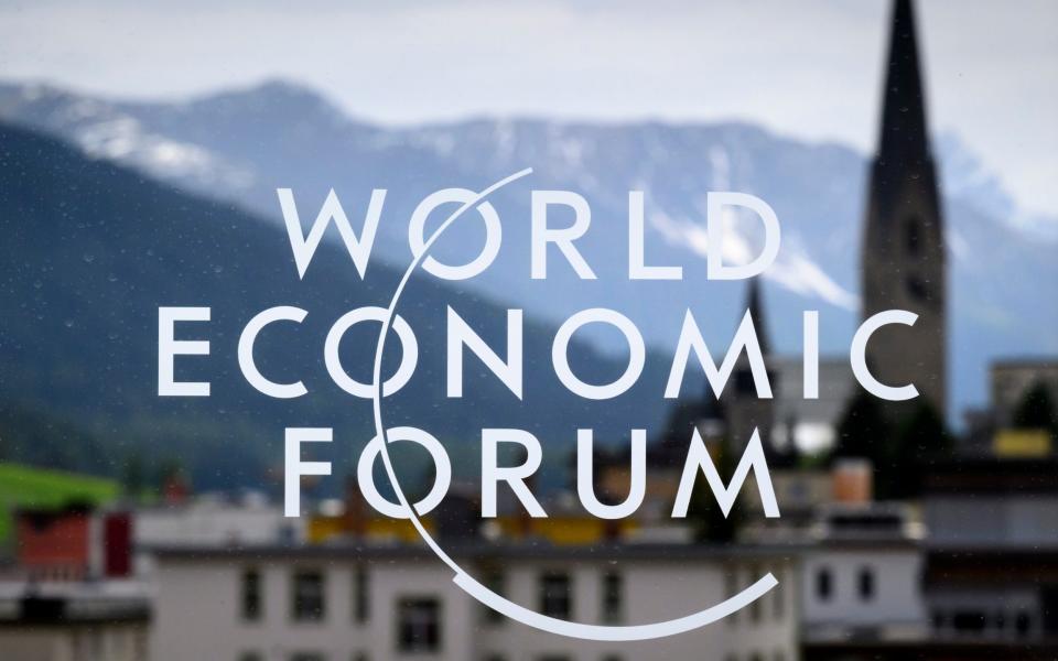 Davos World Economic Forum - Laurent Gillieron/Keystone 