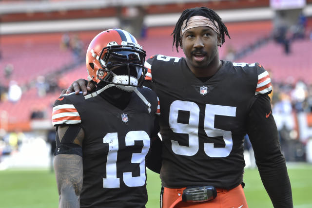 Cleveland Browns' Jarvis Landry didn't think he was taunting Giants CB