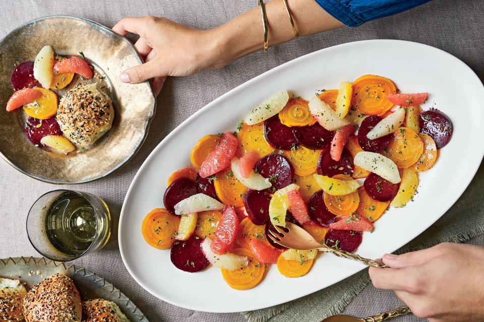 Roasted Beet-and-Citrus Salad with Honey-Orange Vinaigrette