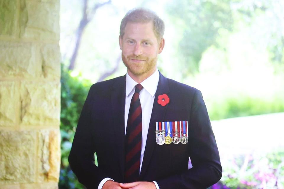 <p>Mike Coppola/Getty</p> Prince Harry 