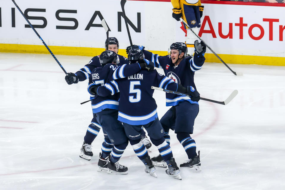 The Jets are in the driver's seat to earn the final playoff spot in the West. (Photo by Jonathan Kozub/NHLI via Getty Images)