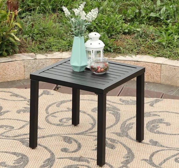 This chic side table is on sale! (Photo: Walmart)