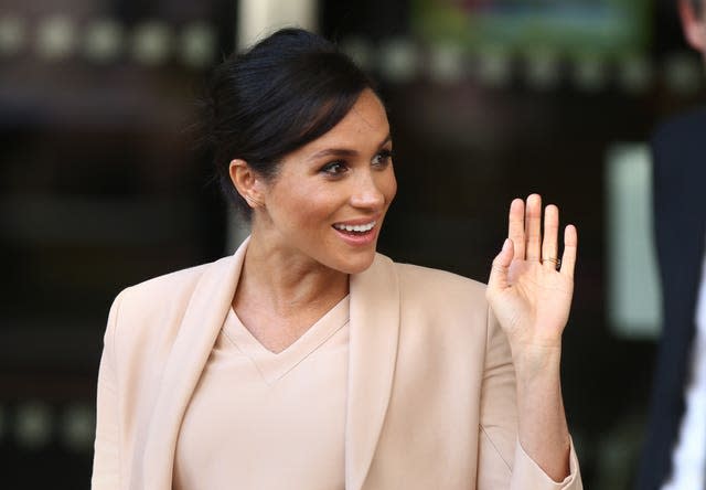 Duchess of Sussex at the National Theatre