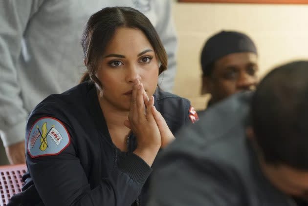 CHICAGO FIRE — “The Strongest Among Us” Episode 620 — Pictured: Monica Raymund as Gabriela Dawson - Credit: NBC