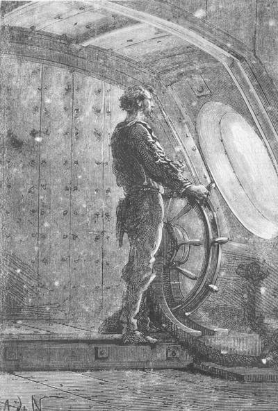 Jules Verne’s novel ‘20,000 Leagues Under the Sea’ follows a wealthy man who voyages to the bottom of the sea to explore a ship that sank years before. <a href="https://www.gettyimages.com/detail/news-photo/captain-nemo-twenty-thousand-leagues-under-the-sea-jules-news-photo/869034230?adppopup=true" rel="nofollow noopener" target="_blank" data-ylk="slk:Marka/Universal Images Group Editorial via Getty Images;elm:context_link;itc:0;sec:content-canvas" class="link ">Marka/Universal Images Group Editorial via Getty Images</a>