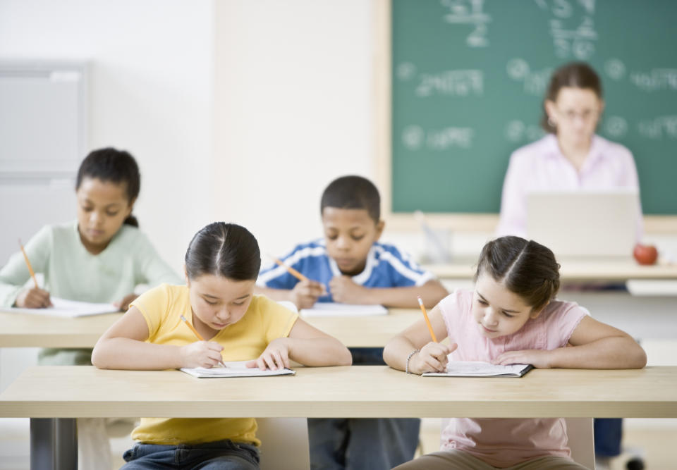 A parent is upset about the questions her child faced in class. (Photo: Getty Images)