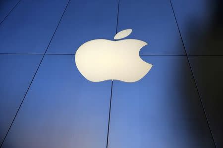 FILE PHOTO: The Apple Inc. store is seen on the day of the new iPhone 7 smartphone launch in Los Angeles, California, U.S., September 16, 2016. REUTERS/Lucy Nicholson/File Photo