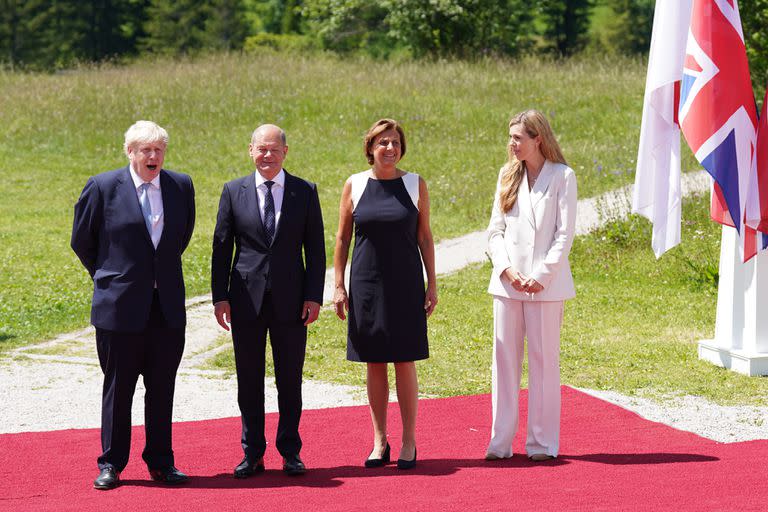 Los líderes del G7 se están reúnen bajo el lema "Progreso hacia un mundo equitativo" 