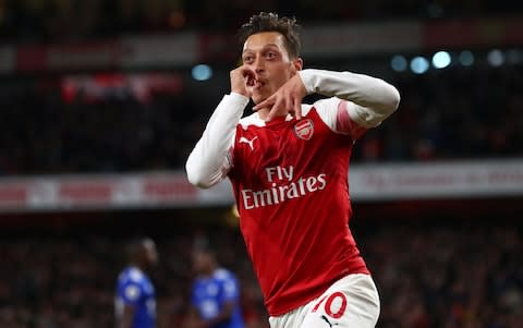 Mesut Ozil - Credit: getty images