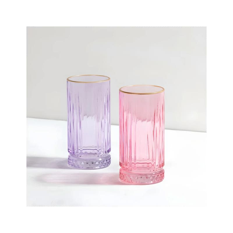 MargerieCrystal Elegant Drink Glasses