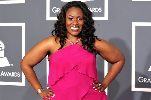 <p>John Shearer/WireImage</p> Mandisa in Los Angeles in January 2010