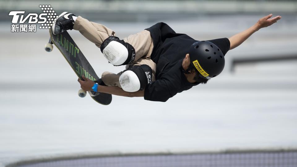 東京奧運的滑板比賽分為男女「街式賽」和「公園賽」兩項。(圖／達志影像美聯社)
