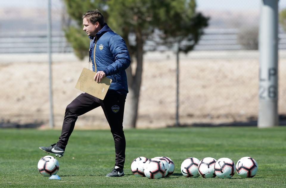 New Indy Eleven coach Mark Lowry spent three successful seasons coaching El Paso Locomotive FC.