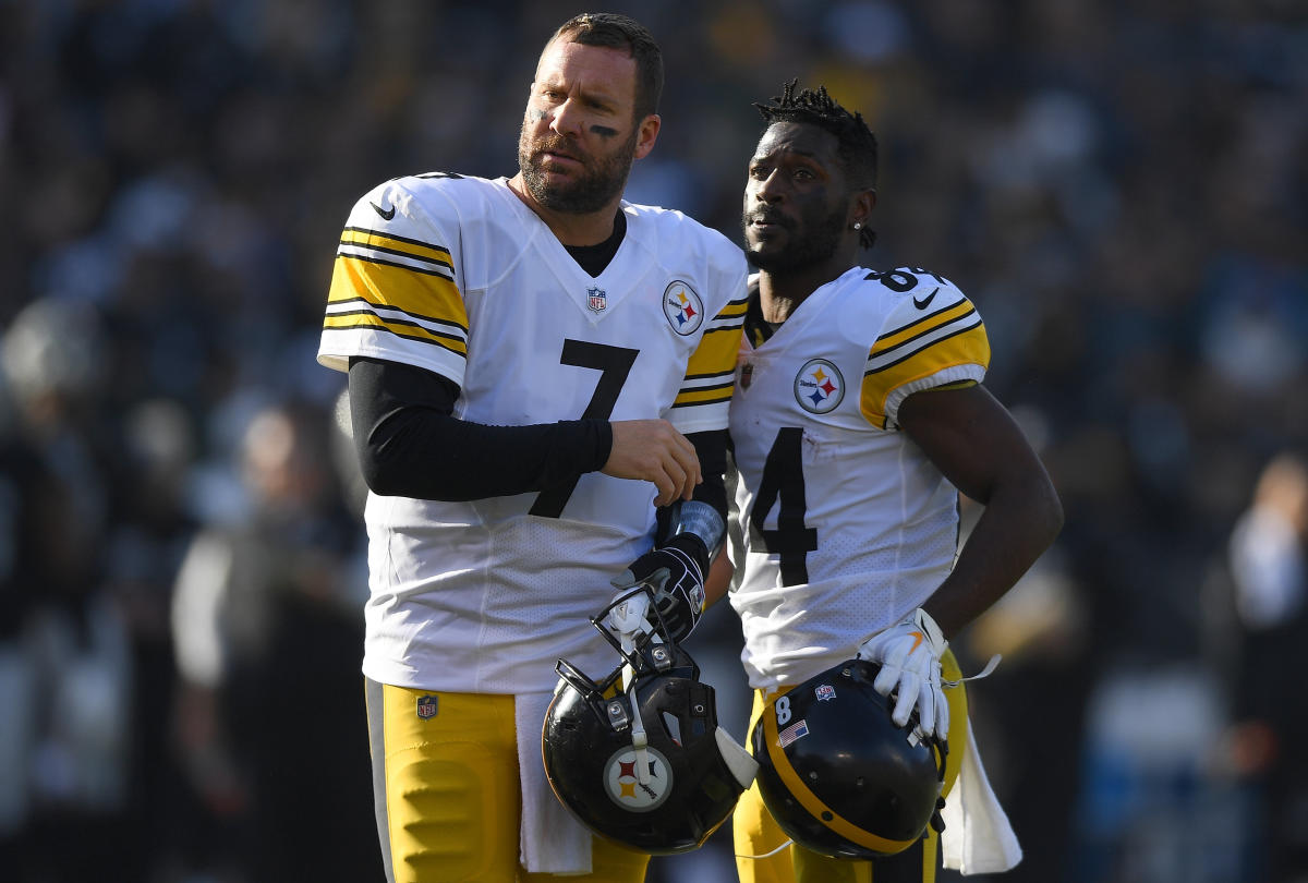 Bucs WR Antonio Brown thanks Ben Roethlisberger for record-setting