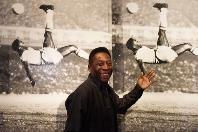 Pele: Art, Life, Football - Credit: Mary Turner/Getty Images for Halcyon Gallery