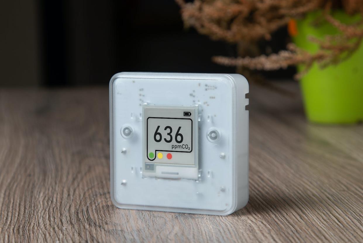 <a href="https://www.shutterstock.com/es/image-photo/indoor-air-quality-sensor-co2-monitoring-1903540429" rel="nofollow noopener" target="_blank" data-ylk="slk:Shutterstock / Zigmar Stein;elm:context_link;itc:0;sec:content-canvas" class="link ">Shutterstock / Zigmar Stein</a>