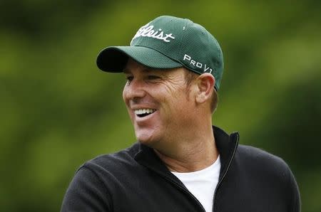 Golf - BMW PGA Championship - Virginia Water, Surrey, England - 20/5/15 Former cricketer Shane Warne during the Pro-Am Action Images via Reuters / Andrew Boyers Livepic