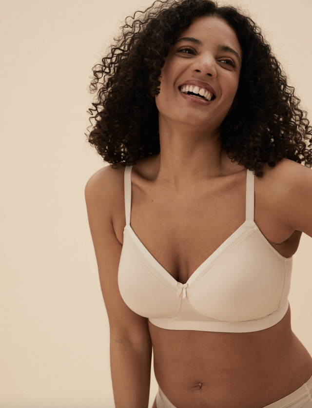 Hundreds of women love this non-wired M&S bra