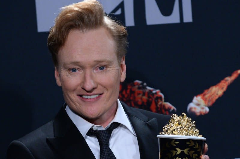 Conan O'Brien is hosting a new travel series for Max. File Photo by Jim Ruymen/UPI