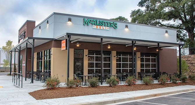 A McAlister's Deli similar to this one is opening Monday at 5449 Dressler Road NW in Jackson Township near Chick-fil-A in front of the Belden Park Crossings plaza that includes Fresh Thyme Market
