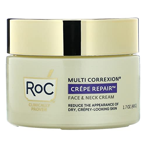 RoC Multi Correxion, Crepe Repair, Face & Neck Cream, 1.7 oz (48 g) (AMAZON)