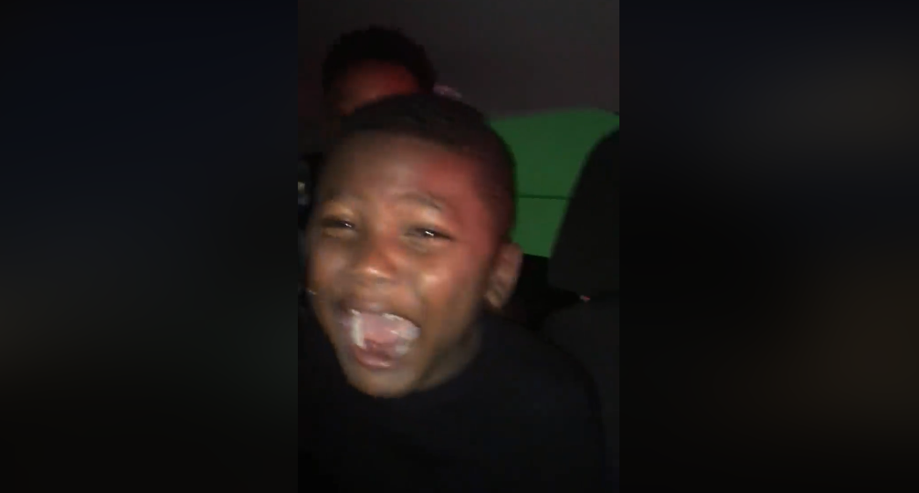 A Facebook video of a child terrified at a “haunted” car wash has gone viral. (Photo: Shay Hester via Facebook)