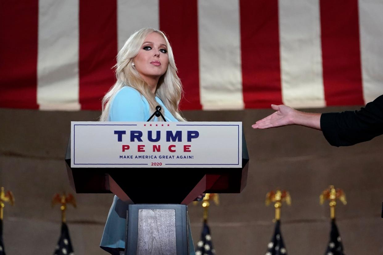 Donald Trump's daughter Tiffany speaks at the Republican National Convention: AP