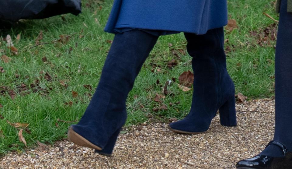 A closer look at Kate Middleton's shoes.