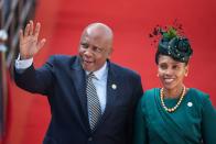 Er feierte im vergangenen Jahr sein 25-jähriges Thronjubiläum: Letsie III. von Lesotho wurde am 7. Februar 1996 zum König des kleinen Binnenstaates im südlichen Afrika gekrönt. (Bild: Michele Spatari / AFP via Getty Images)