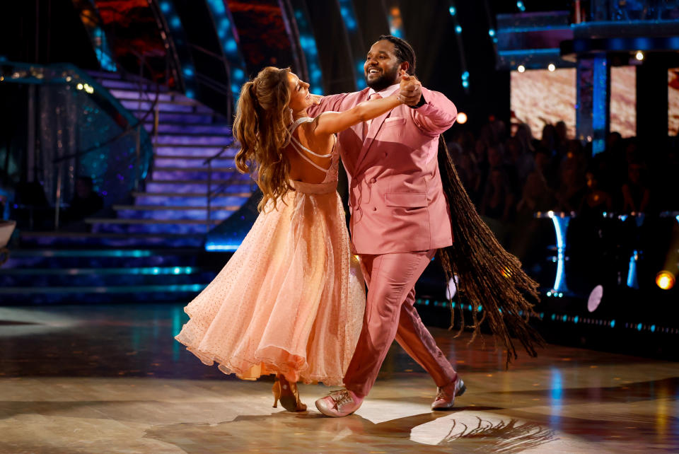 Hamza Yassin vows that he will keep dancing after the Strictly final, whether he wins the show or not. (BBC)