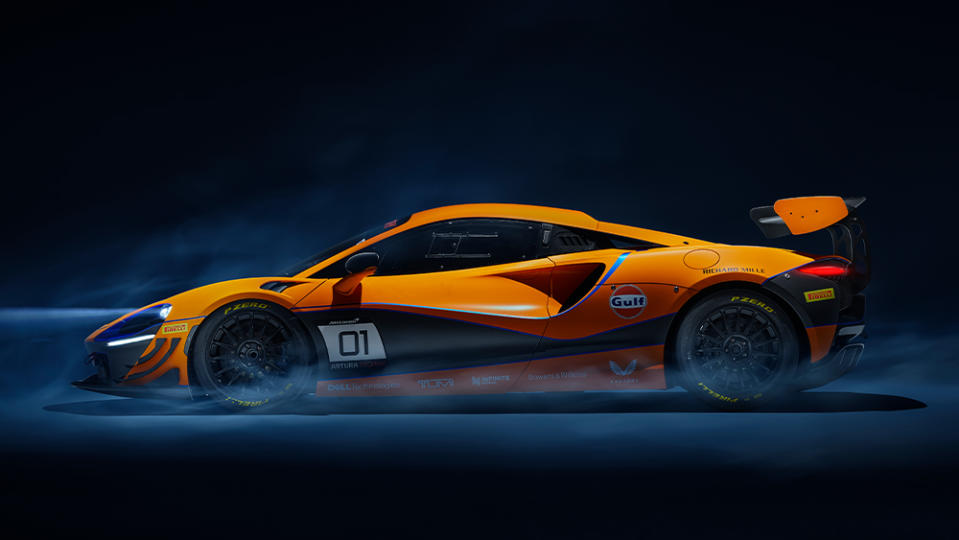 McLaren Artura Trophy Race Car - Credit: McLaren Automotive