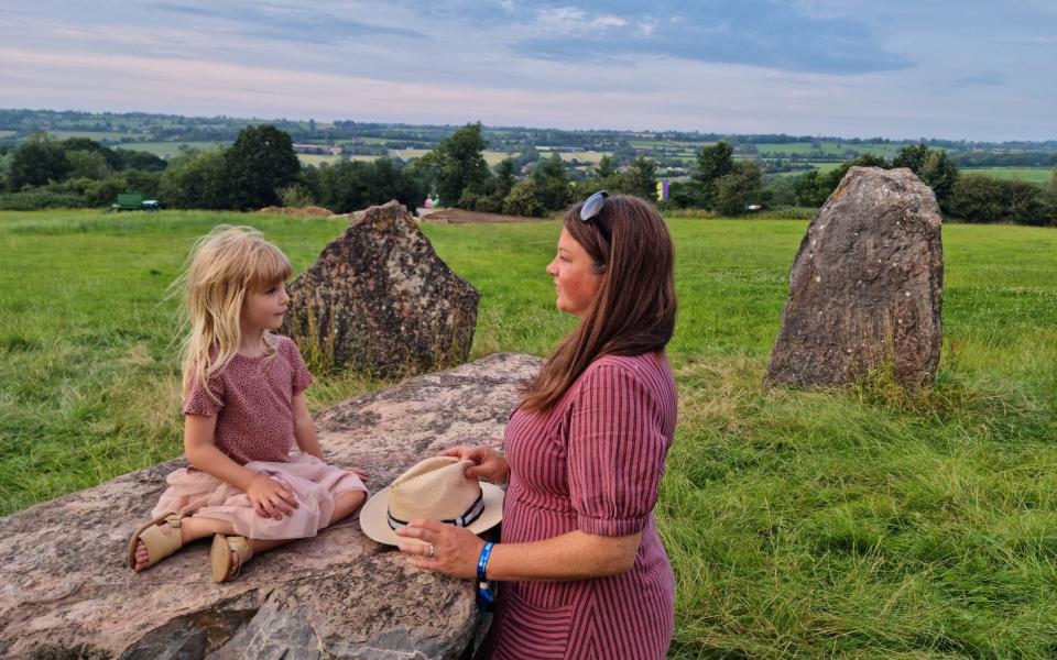 Glastonbury's stone circle