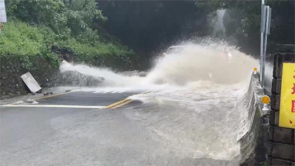 雨狂灌南投仁愛鄉　廬山地區溫泉飯店全泡湯、都達村大停電