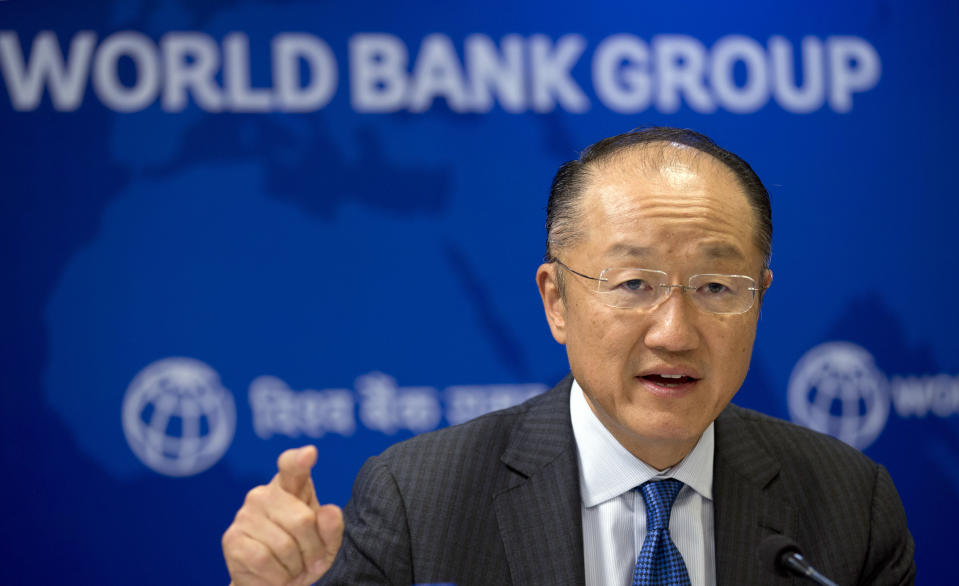 World Bank President Jim Yong Kim in 2016. (Photo: Saurabh Das/AP)