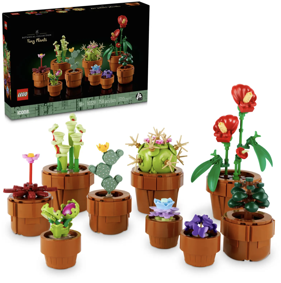 Lego sort un nouveau coffret fleuri rempli de petits pots à construire 