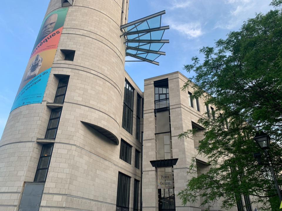 pointe a calliere museum in montreal