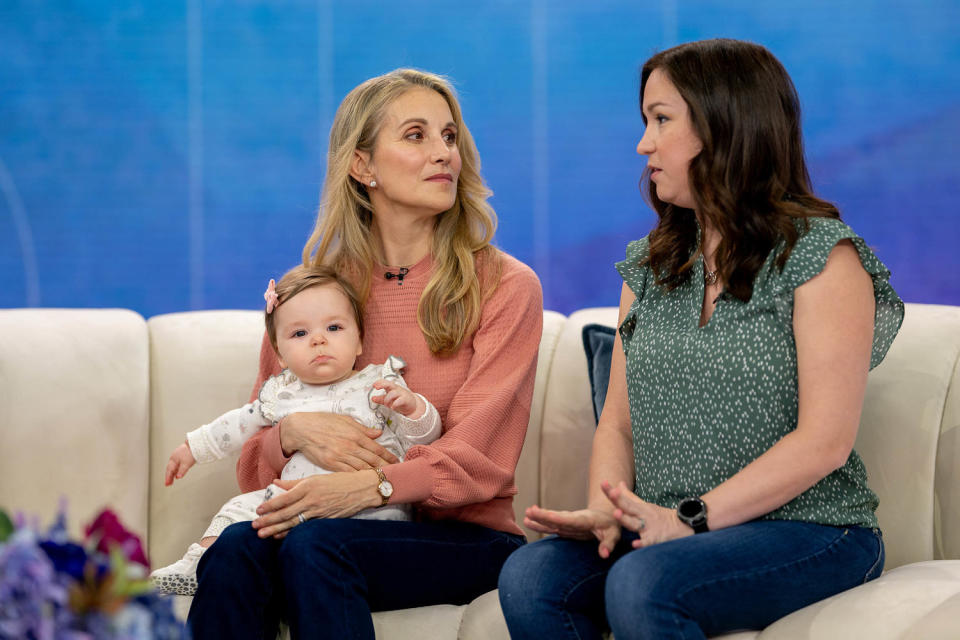 Cousins share inspiring journey to motherhood through surrogacy (Nathan Congleton / TODAY)