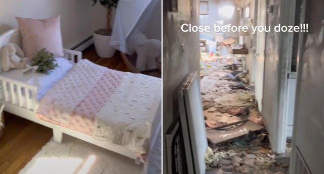 Video shows how closing the bedroom door could save your life