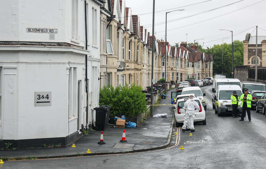 Five men have been arrested on suspicion of murder following the disorder on Tuesday night. (SWNS)