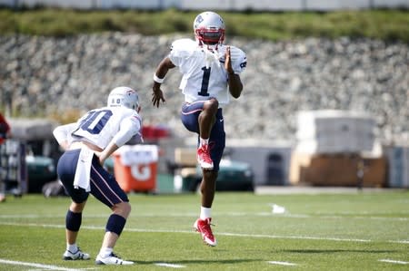 NFL: New England Patriots Practice