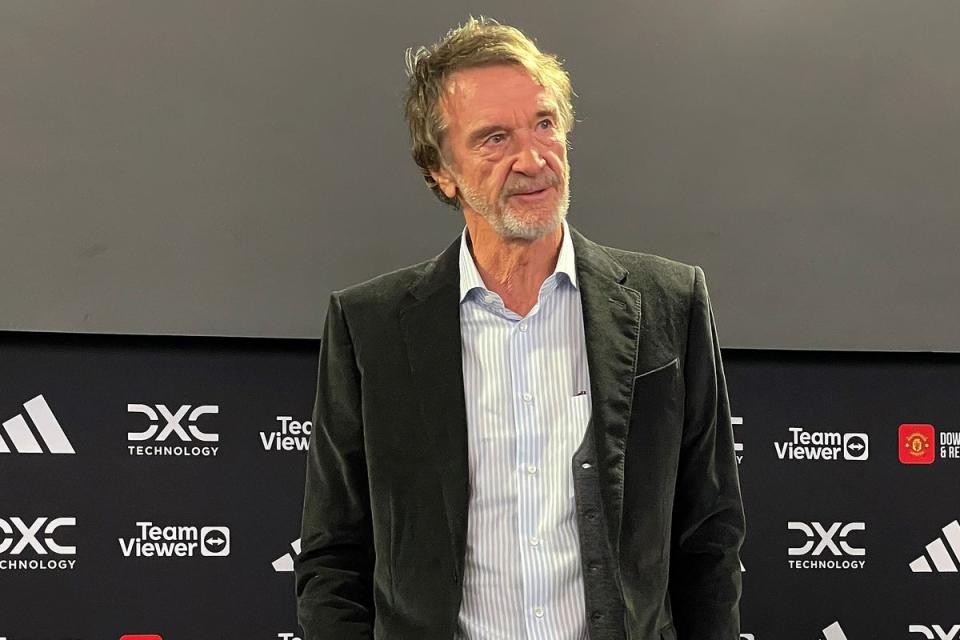 Sir Jim Ratcliffe is coming in as minority owner at Manchester United (Simon Peach/PA) (PA Wire)