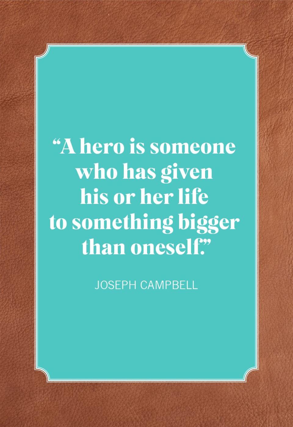 memorial day quotes joseph campbell
