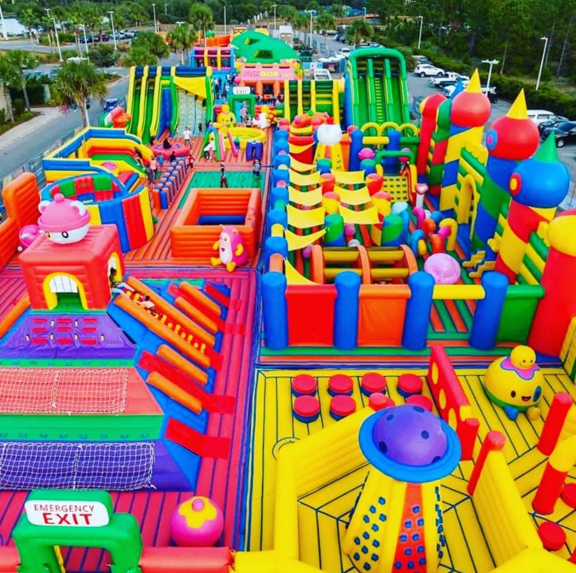 Funbox offers 25,000 square feet of connected jumping zones that feature 10 different play areas for kids of all ages.