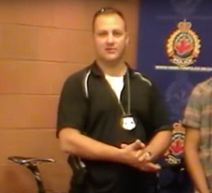 LaCombe appeared in a police video about bicycle theft in 2012.