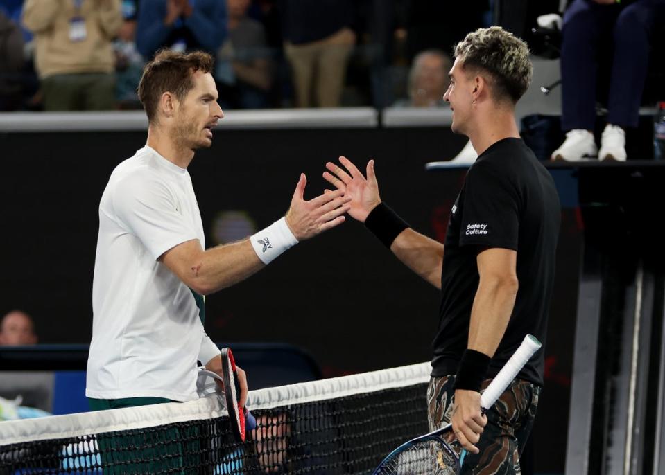 Andy Murray’s match against Thanasi Kokkinakis did not finish until 4am last year (Getty Images)