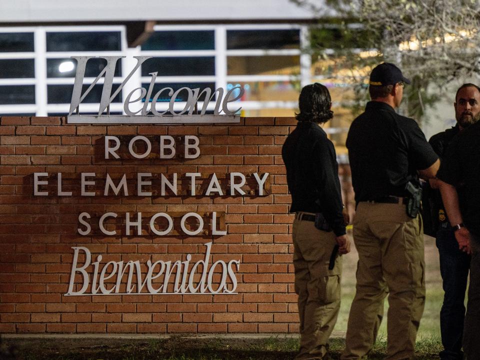Robb Elementary School in Uvalde, TX