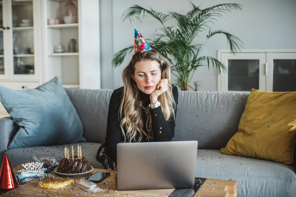 Not having things to look forward to is taking its toll on our mental health. (posed by model, Getty Images)