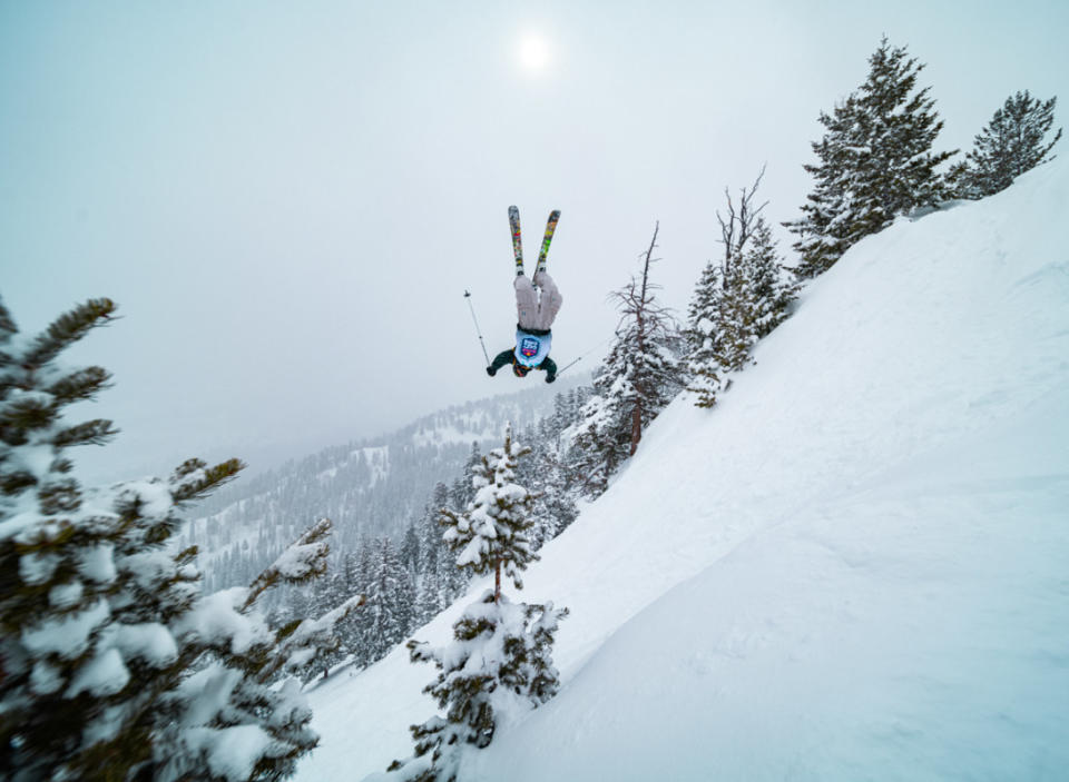 Konnor Ralph hucking in the soft--but still thrilling--conditions. Photo: Red Bull Media