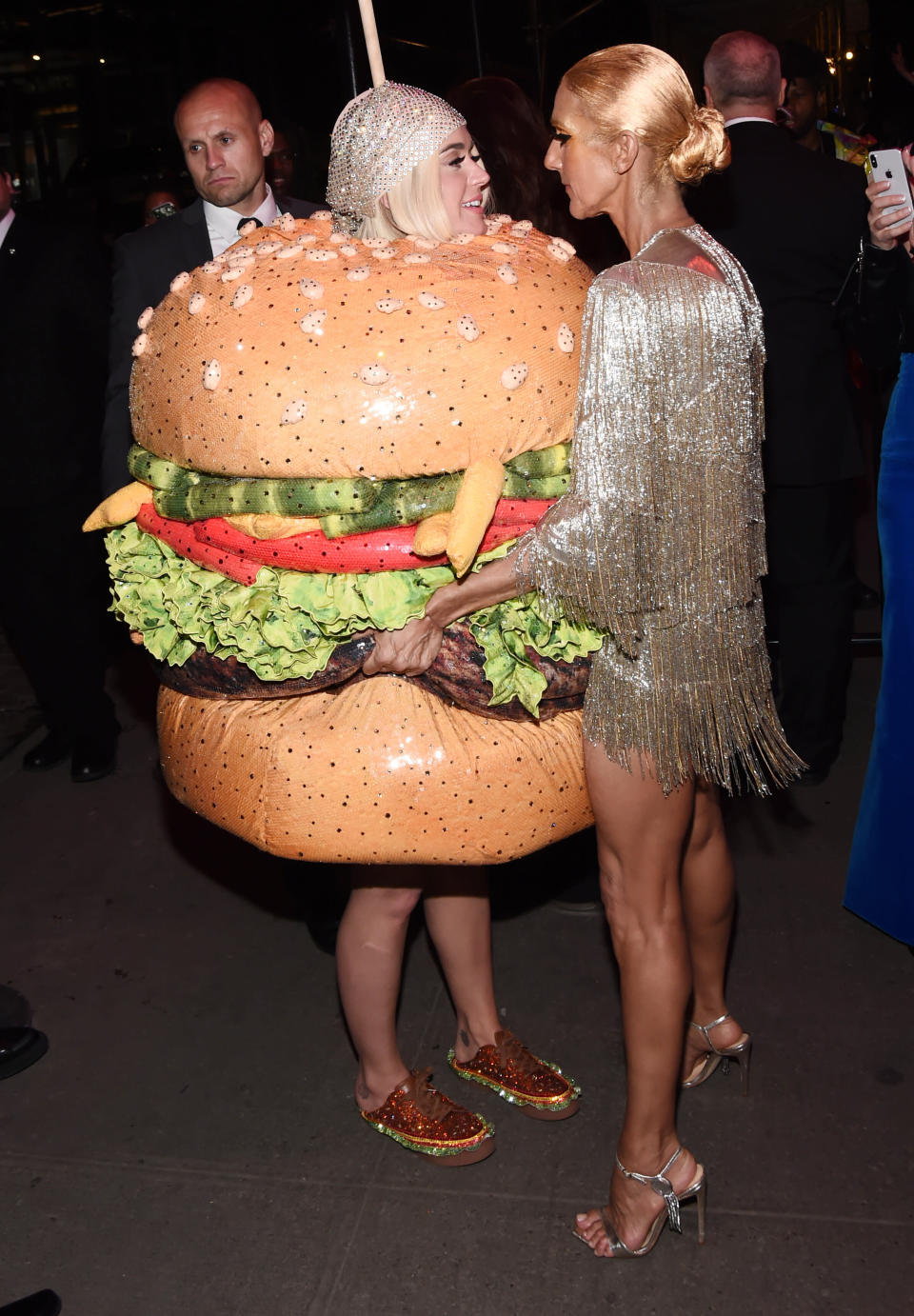 Katy Perry and Celine Dion attend the 2019 Met Gala Boom Boom Afterparty at The Standard hotel on May 06, 2019 in New York City. (Photo: Daniel Zuchnik/GC Images)
